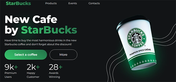 New Cafe by StarBucks
