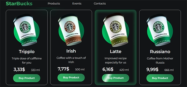 New Cafe by StarBucks