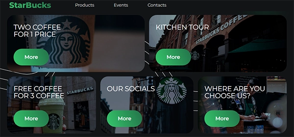 New Cafe by StarBucks