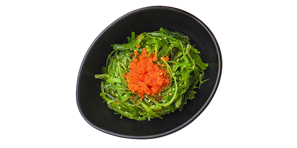 Фото салата из морских водорослей